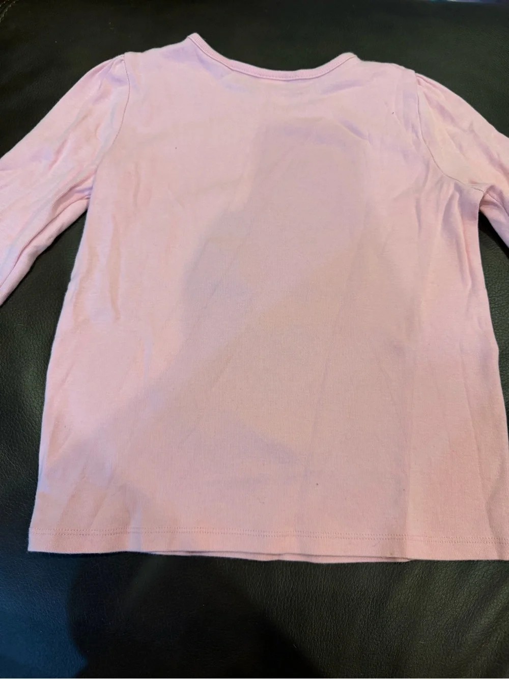 Gymboree Pink Unicorn Sequin Long Sleeve Top